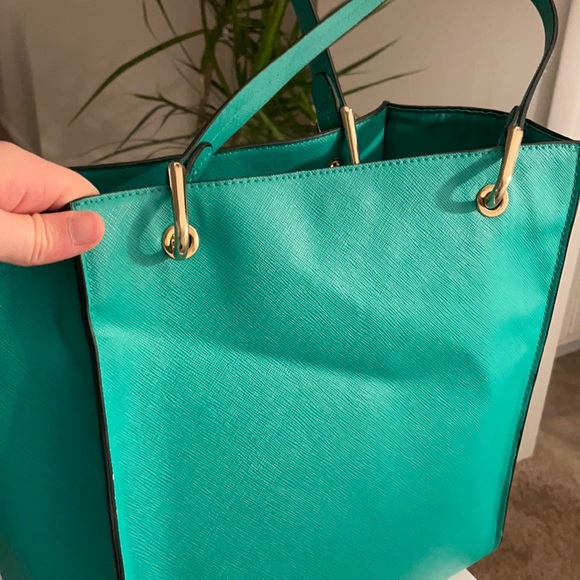 Teal office purse - Picture 2 of 4